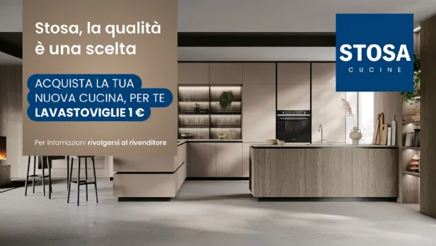 Acquista la tua nuova cucina, per te lavastoviglie 1â‚¬