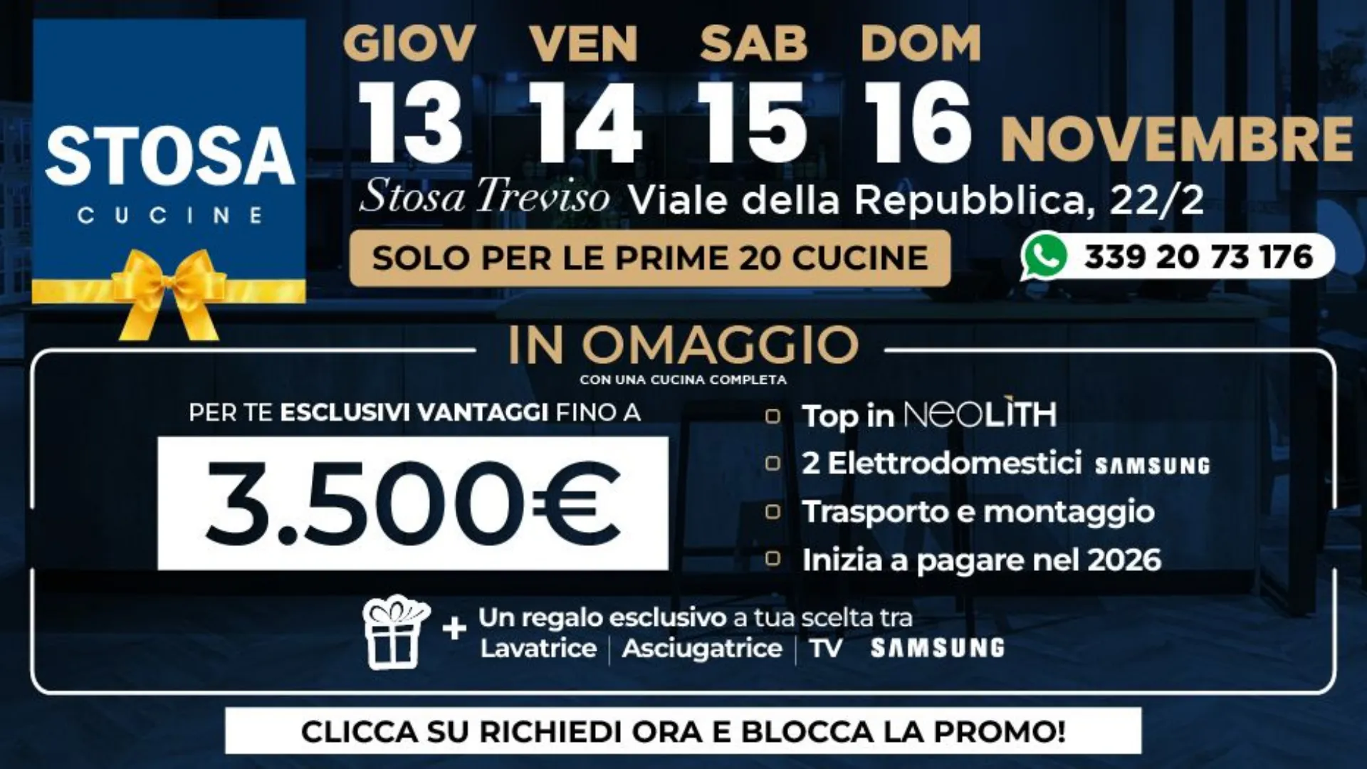 Grande promo Inaugurazione